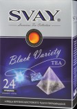 Набор чай в пирамидках Svay Black Variety (Цейлонский,Кенийский,Китайский), 24*2г