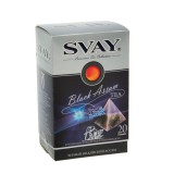 Чай черный в пирамидках Svay Black Assam (Черный Ассам), 20*2.5г