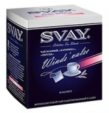 Чай Svay Wind's valse Зеленый с ароматом клубники, персика, 20*2г